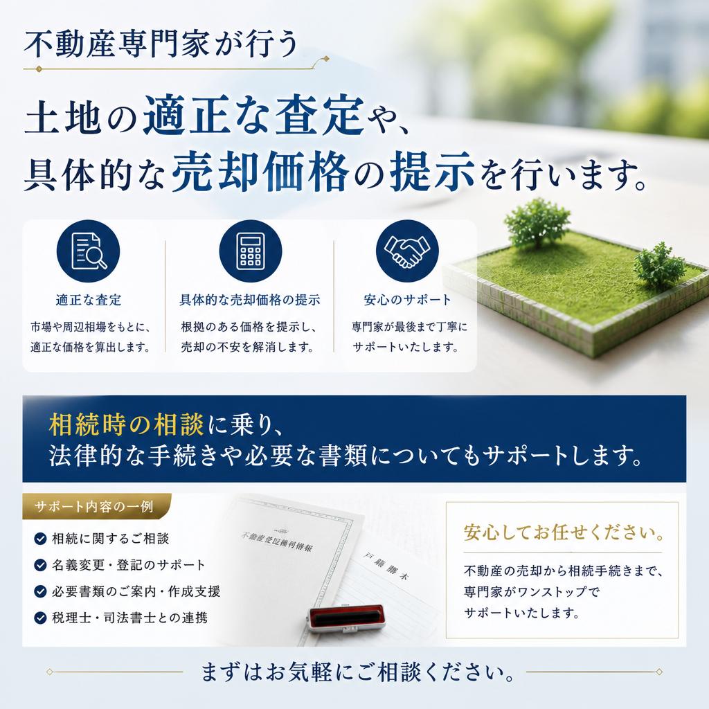 専門家による査定とアドバイス