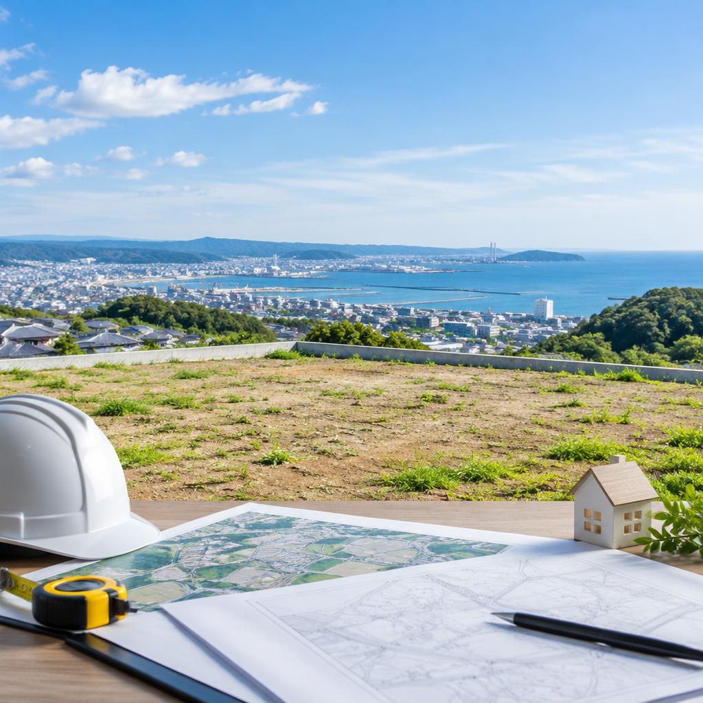 いわき市の土地調査から売却まで、納得の一歩を。土地の可能性を見極め、最適な売却プランをご提案します。
